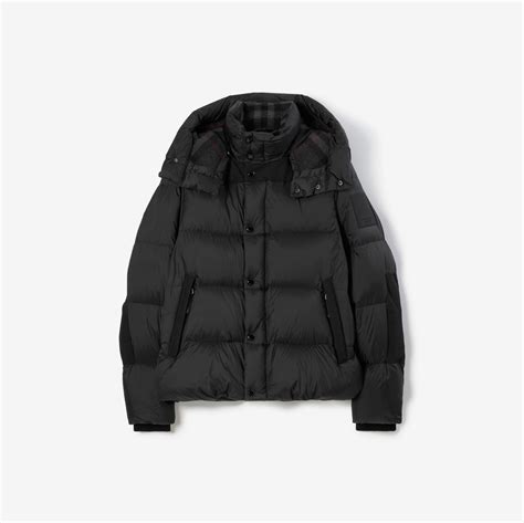 burberry puffer jacket rainbow|Detachable Sleeve Nylon Puffer Jacket in Black/snug .